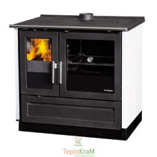 Печь с варочной поверхностью и духовкой Plamen 910 Glas, 9 кВт, белая