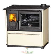 Печь с варочной поверхностью и духовкой Plamen 850 Glas N, 8 кВт, кремовая