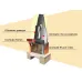 Плита изоляционная Skamol SUPER ISOL 1000х610х50 мм