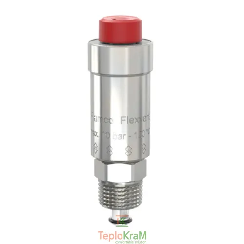 Автоматичний розповітрювач Flamco Flexvent R 1/2" M нікель