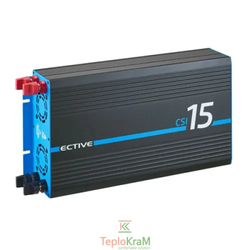 Інвертор напруги ECTIVE CSI 15 (CSI154), 1500 Вт, 24 В, чиста синусоїда