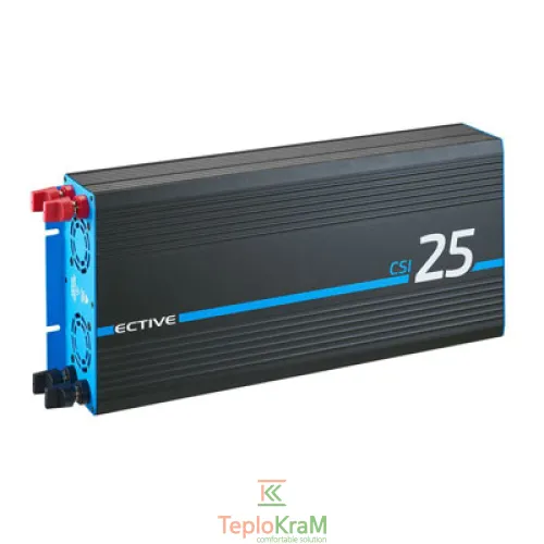 Инвертор напряжения ECTIVE CSI 25 (CSI252), 2500 Вт, 12 В, чистая синусоида