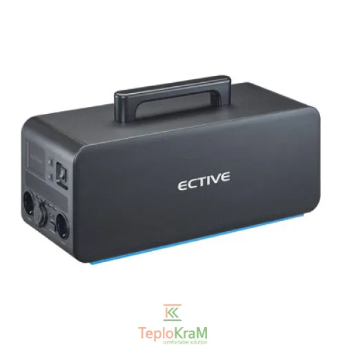 Портативная зарядная станция ECTIVE BlackBox 15, 58 А/час, 25,6 В, 1497 Вт (заряд от розетки 8:59 час. до 100%)